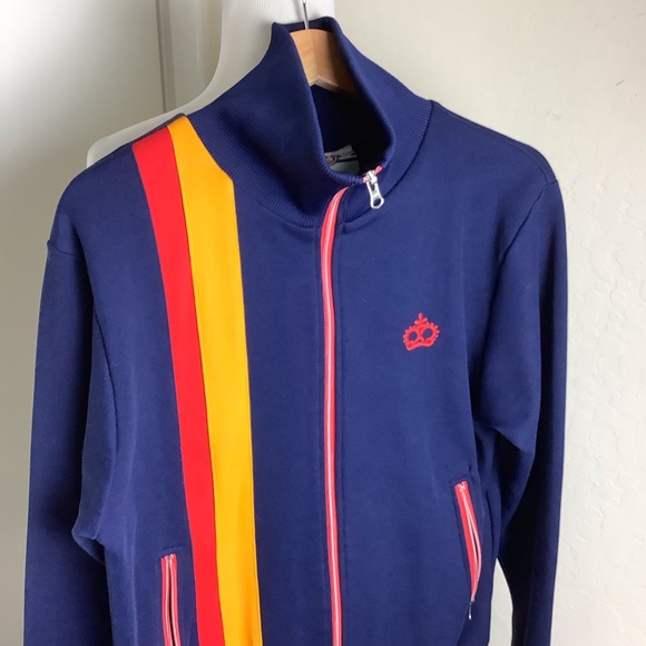 Ace Brand Retro Full Zip Track Jacket Small - Picture 5 of 7